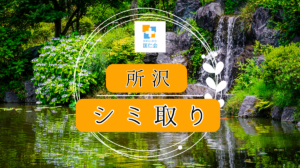 所沢　シミ取り